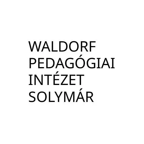 WALDORF PEDAGÓGIAI INTÉZET SOLYMÁR